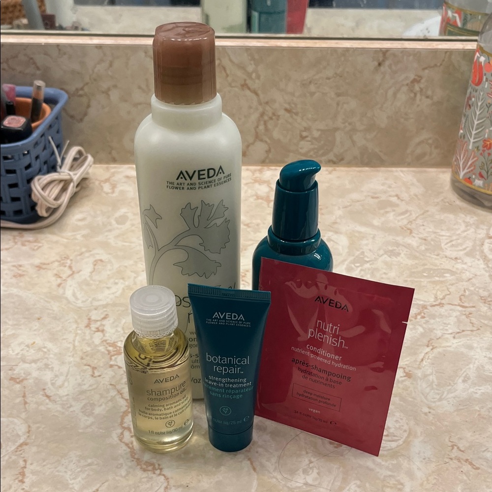 Aveda Botanical Repair and Nutriplenish, rosemary mint conditioner and more